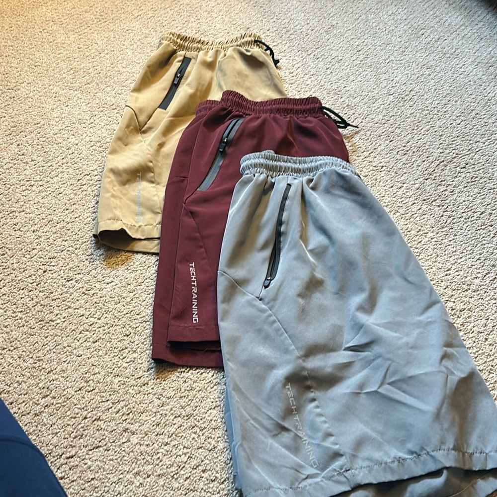 Tech Training Shorts *set of 3*